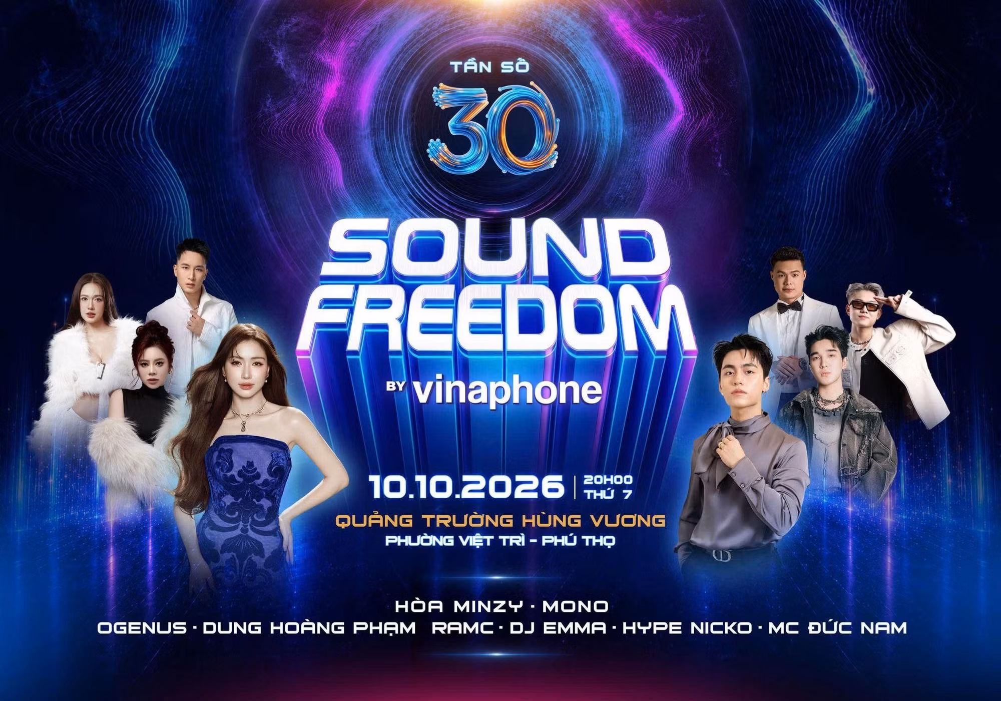 Mùa lễ hội âm nhạc bùng nổ: Sound Freedom đối đầu Y-Fest, nghệ sĩ Vpop nâng tầm concert