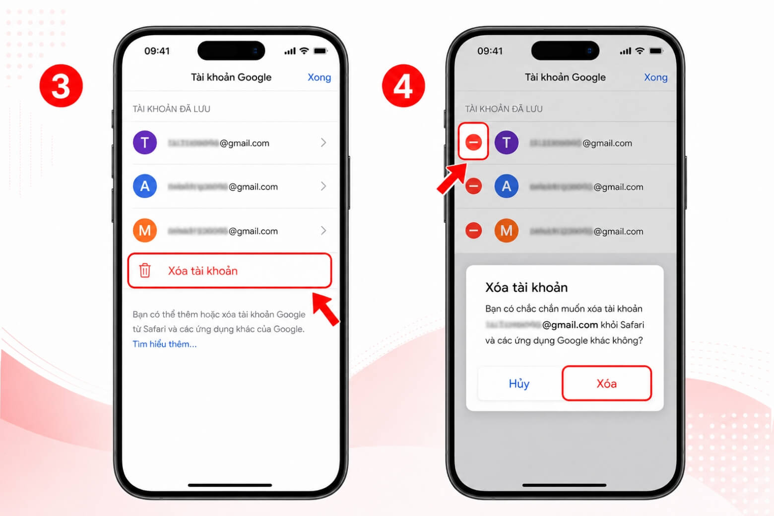 Cách đăng xuất Gmail trên iPhone an toàn, không mất dữ liệu
