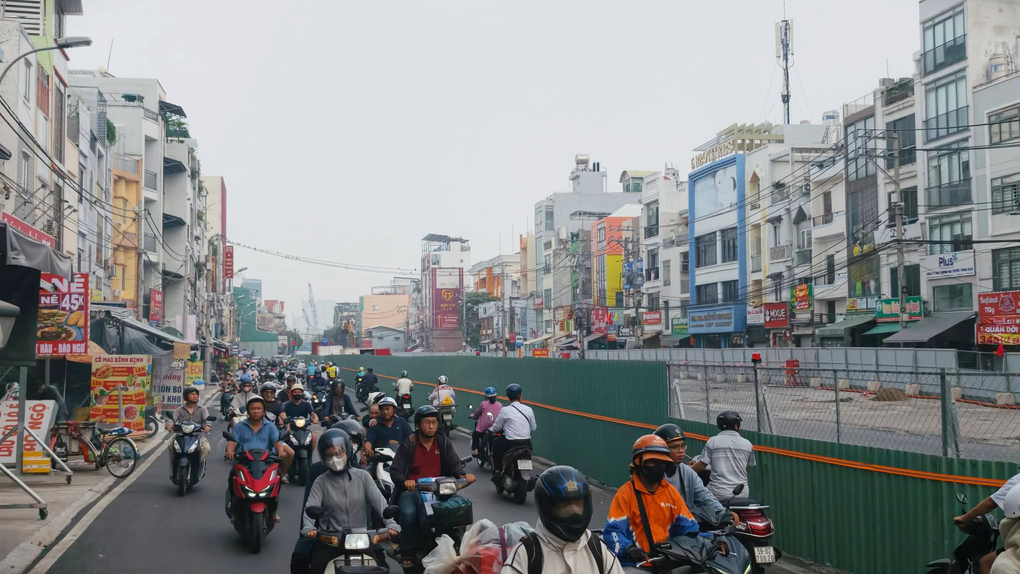 Đường trung tâm TP.HCM thành một chiều vì Metro tuyến 2
