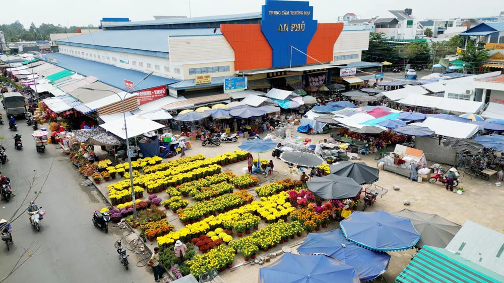 Xã An Phú và thị trấn Tân Châu: Cặp cực mới của kinh tế biên mậu An Giang