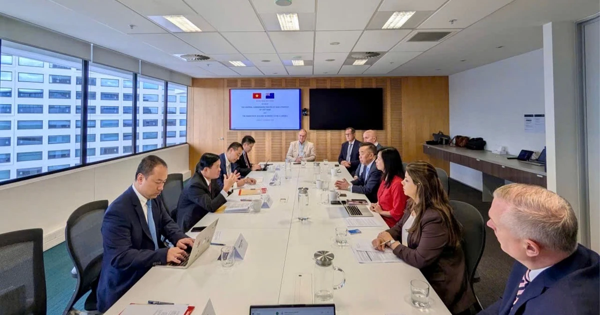 Đoàn công tác Ban Chính sách thăm New Zealand: ưu tiên hợp tác nào?