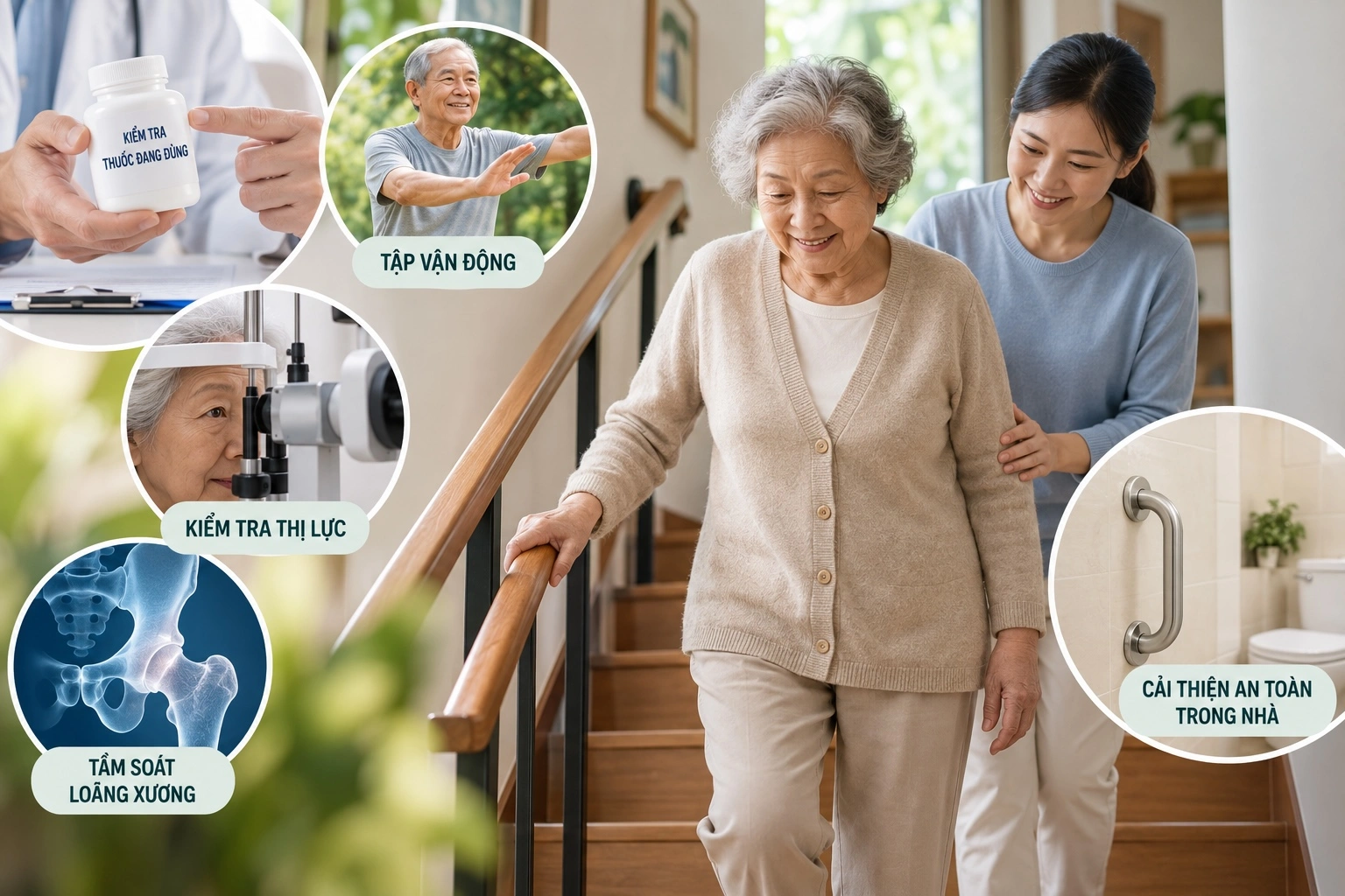 Những loại thuốc và nguy cơ té ngã ở người cao tuổi: Kiểm tra an toàn ngay trong nhà