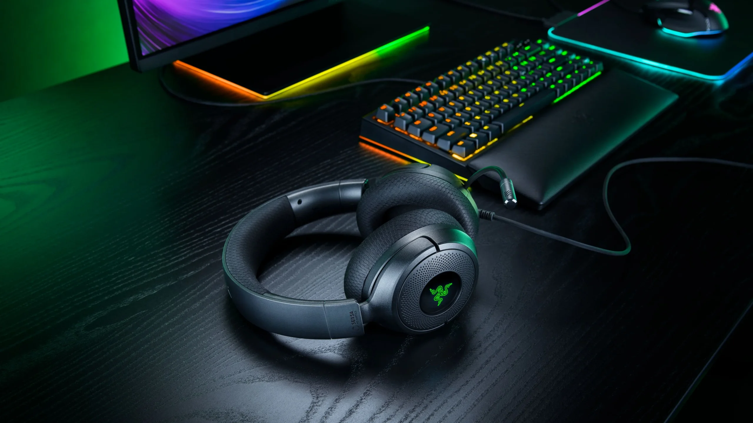 Razer Kraken V4 X Sensa HD Haptics Edition: Haptic Feedback Untuk Gamer Serius