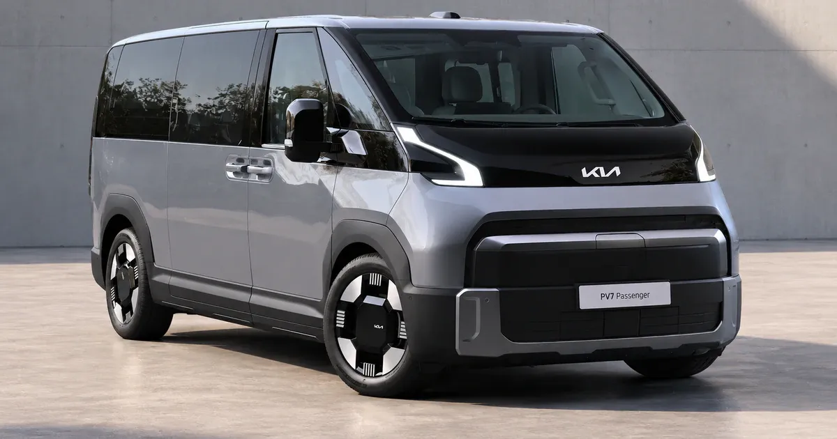Kia PV7 van điện: Cú hích mới cho vận tải thương mại Việt?
