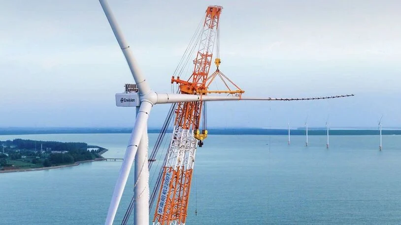 Điện gió ven biển Vĩnh Long với turbine lớn nhất Đông Nam Á: Bước nhảy chiến lược