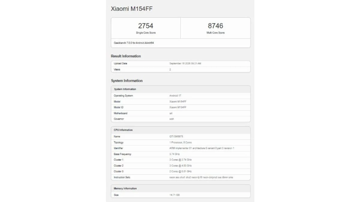 Xiaomi 18 Pro với Snapdragon 8 Elite Extreme Gen 6 có đáng nâng cấp?