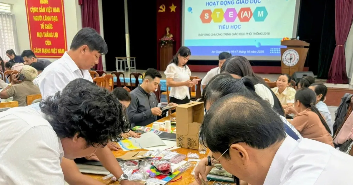 Các tỉnh đẩy mạnh STEM/STEAM: cơ hội và sức ép cho giáo viên