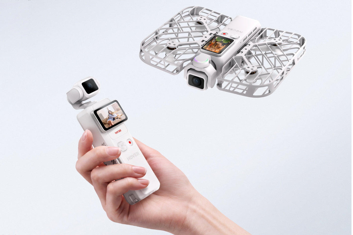 Máy Ảnh 360° Độc Lập: HOVERAir VERSA Đấu DJI Osmo 360 II