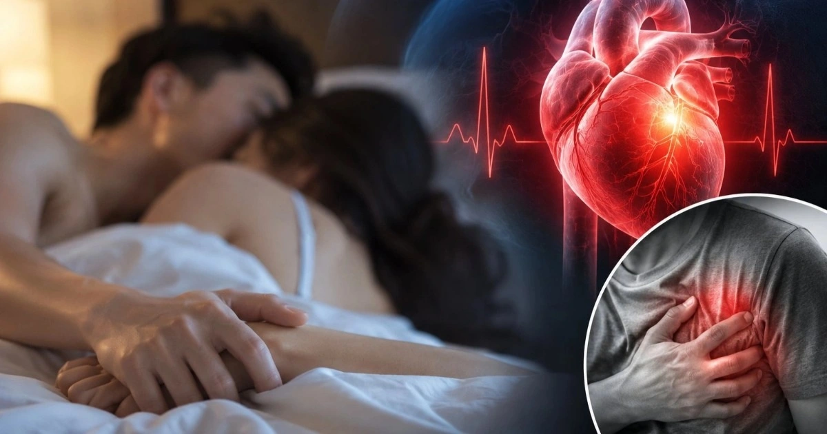 Ngừng tim trong quan hệ tình dục: Nam giới cần cảnh giác điều gì?