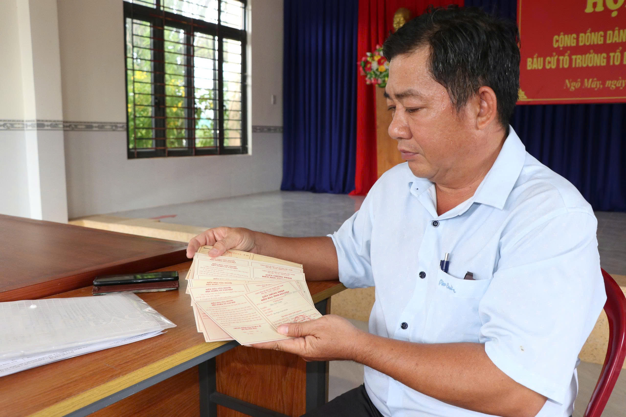Những người hiến máu tình nguyện hàng chục năm và sức khỏe cộng đồng