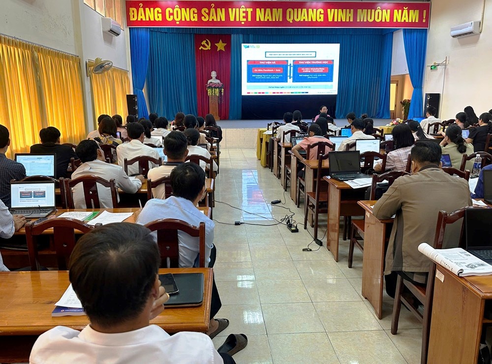 Thư viện An Giang đào tạo 100 cán bộ kỹ năng AI