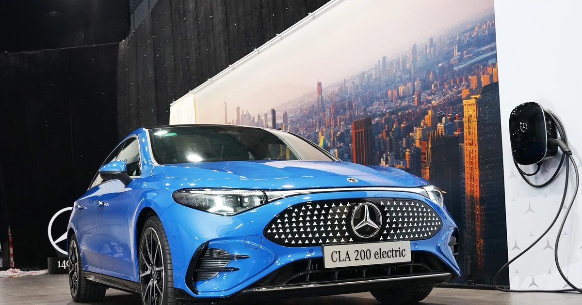 Mercedes CLA 200 Electric: tân binh xe sang điện dưới 1,7 tỷ thách thức Tesla Model Y