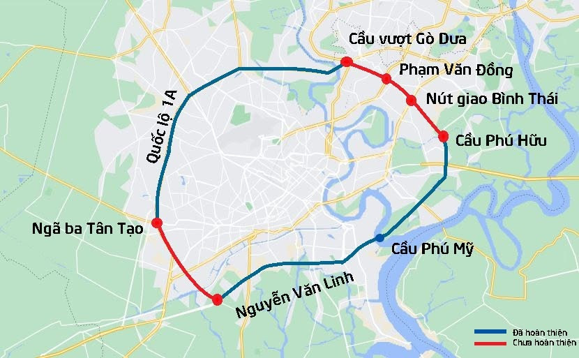 Nút giao gần 3.000 tỷ đồng: phép thử cho bồi thường và phát triển Cần Giờ