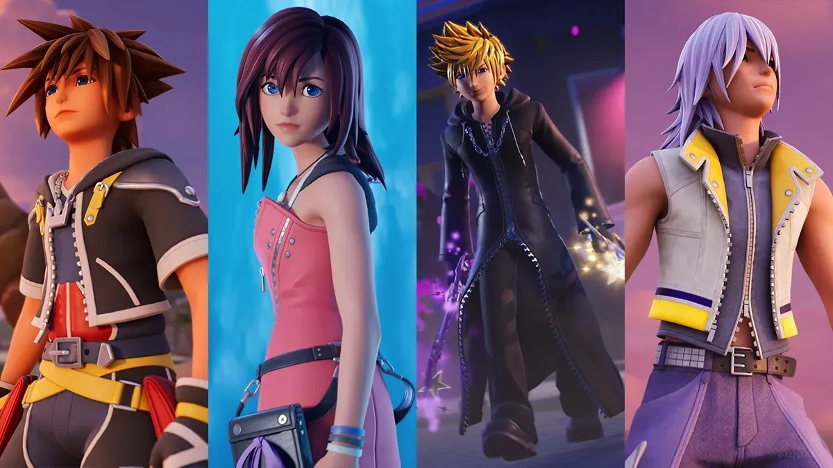 Cách nhận toàn bộ trang phục Kingdom Hearts trong Fortnite