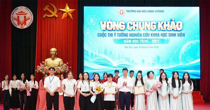 Cuộc thi khoa học sinh viên: Bệ phóng cho thế hệ sáng tạo trẻ
