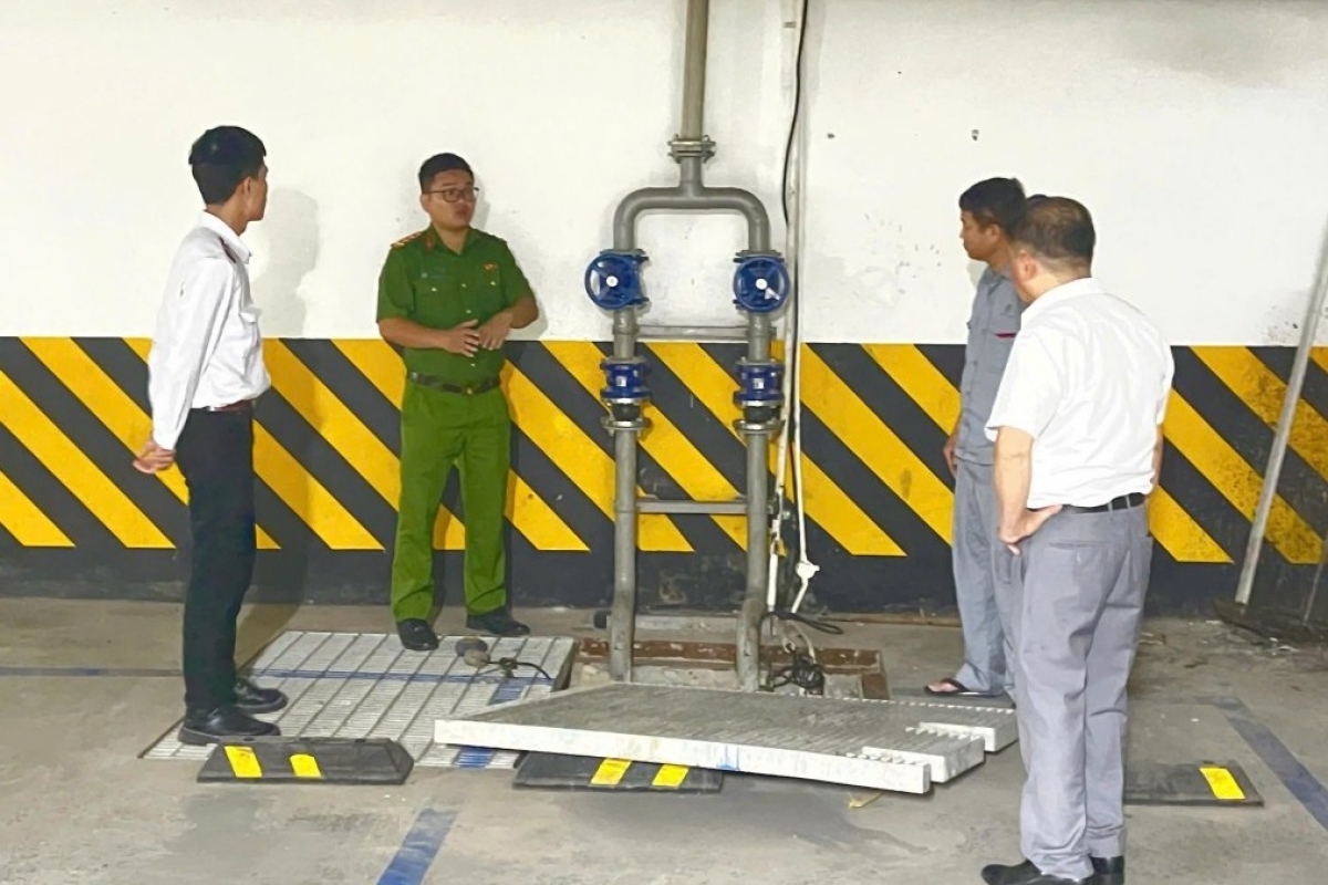 Phòng ngừa ngập úng tầng hầm nhà cao tầng mùa mưa bão