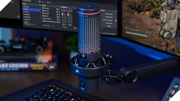 Corsair Voxara: Micro Condenser USB Gaming Cao Cấp Cho Streamer