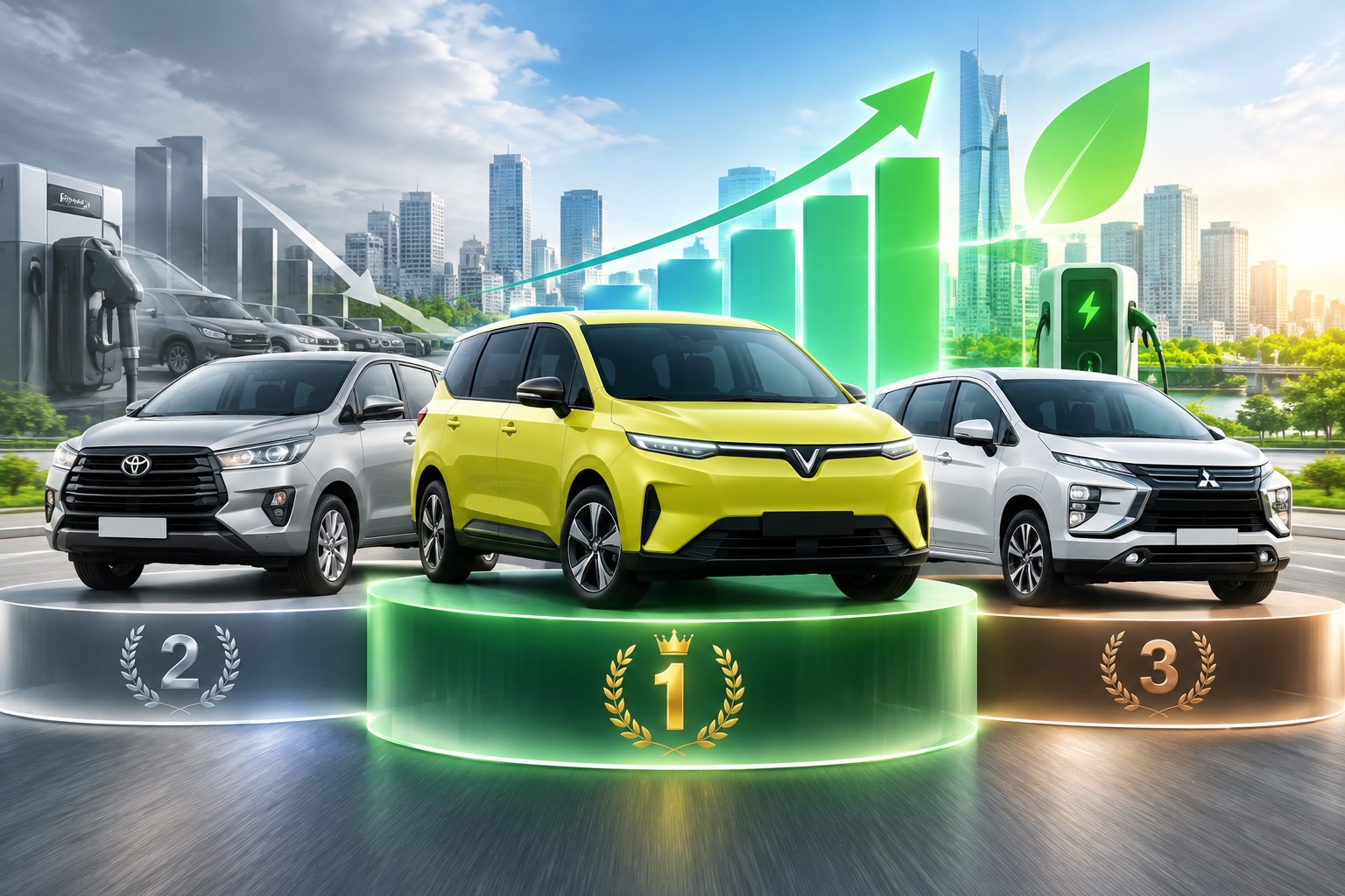 Cuộc chiến MPV xanh hóa: VinFast liệu áp đảo Innova Cross?
