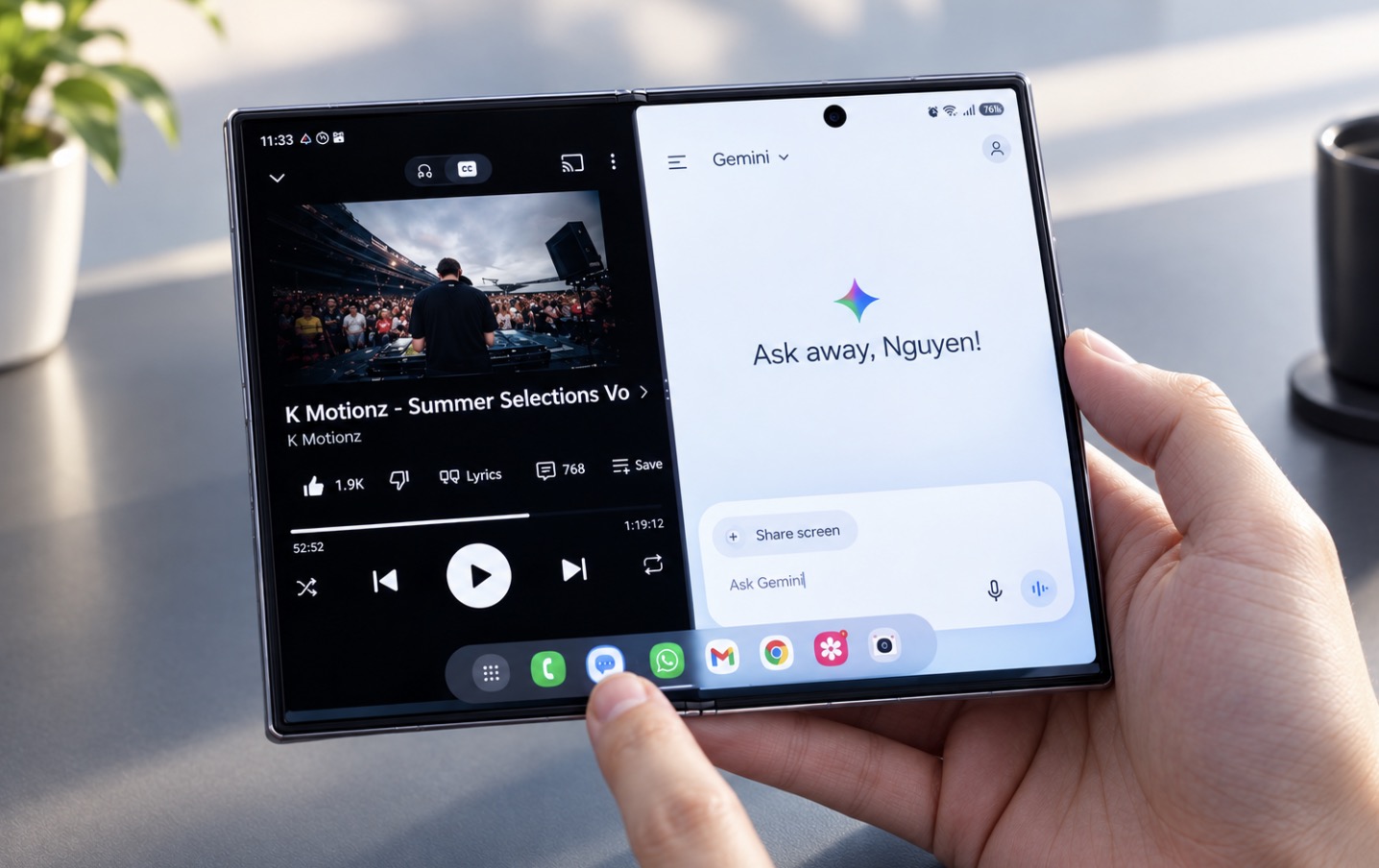 Galaxy Z Fold8 sau 1 tháng sử dụng: gập để làm việc, không phải để khoe
