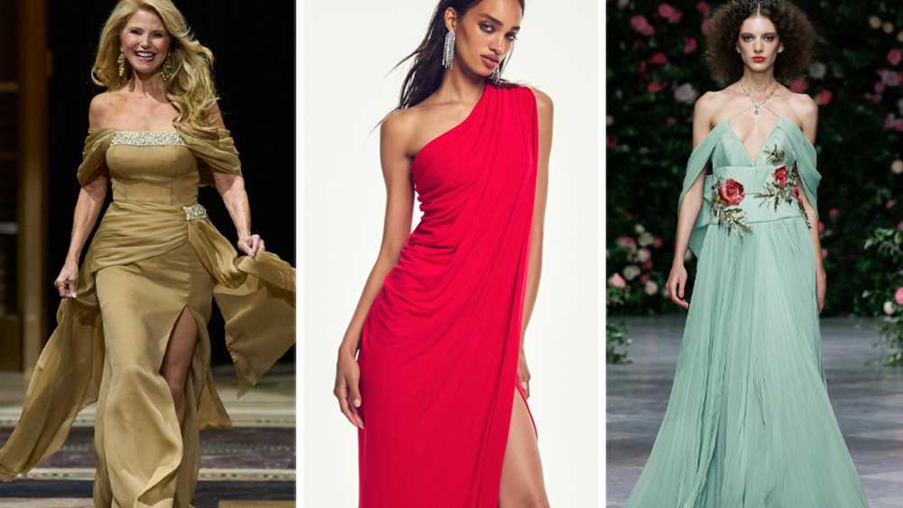 Phong cách Hy Lạp cổ điển thống trị sàn diễn NYFW Xuân