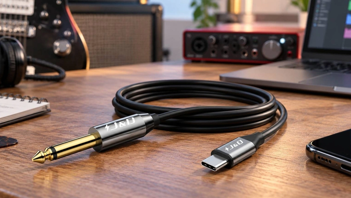 Cáp USB-C với DAC và ampli tích hợp cho audiophile di động
