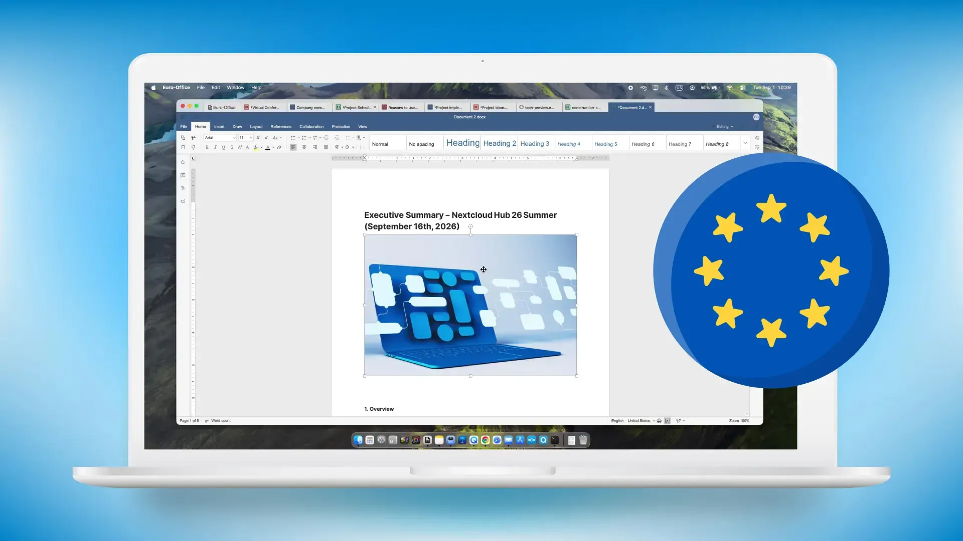Euro-Office: Phần mềm văn phòng mã nguồn mở châu Âu thách thức Microsoft Office trên Windows