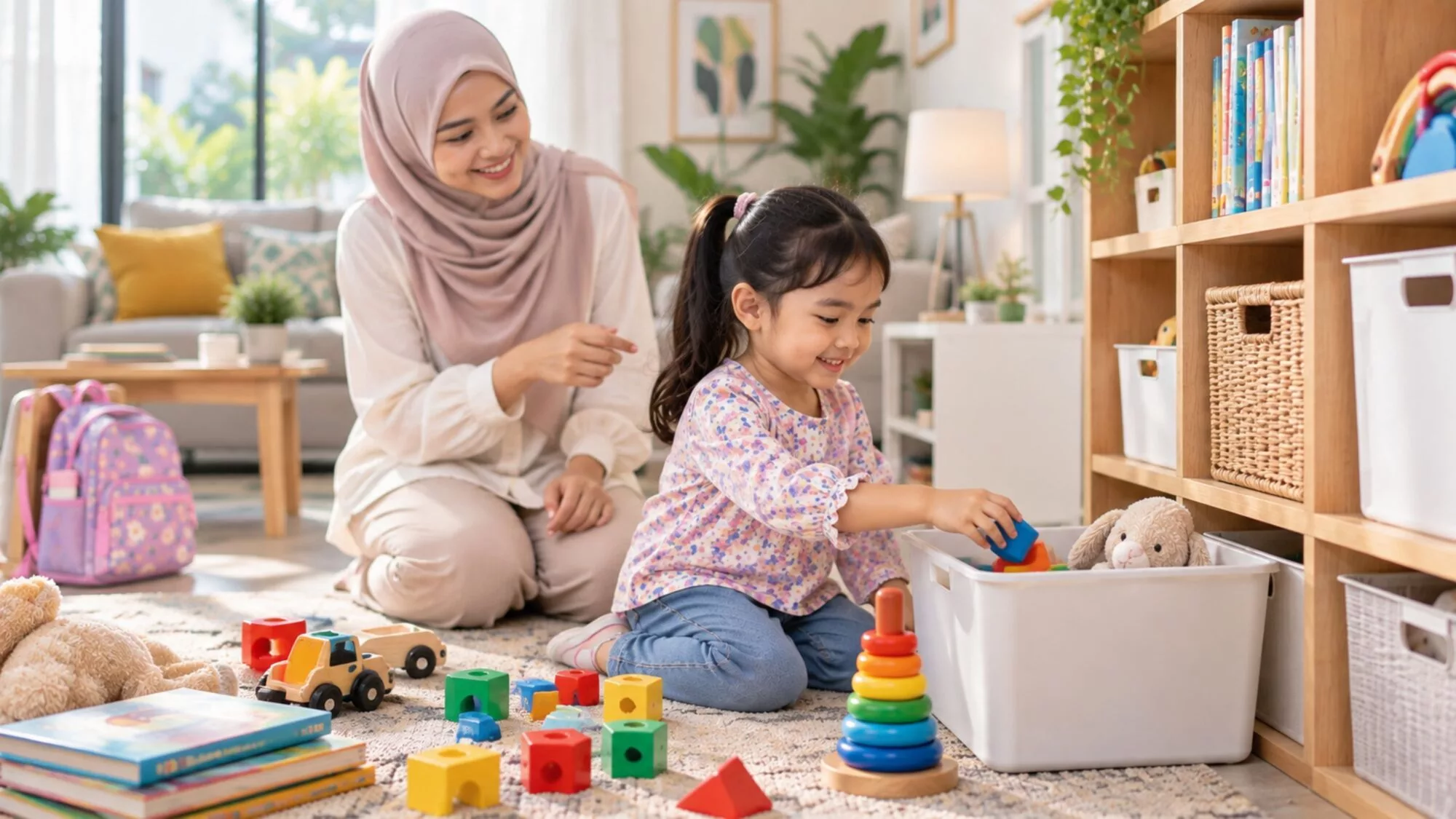 Enam Kemahiran Asas Sebelum Anak Masuk Prasekolah