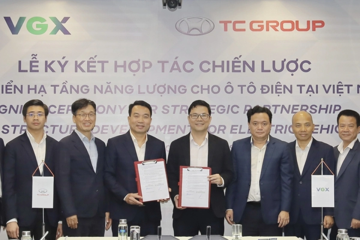 TC Group – VGX: Bắt tay xây hạ tầng năng lượng xanh cho giao thông điện hóa