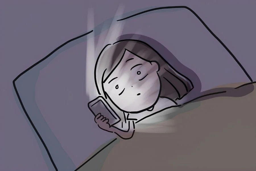 Điện thoại trước khi ngủ: Vòng lặp mất ngủ và căng thẳng đang phá hủy sức khỏe tâm thần