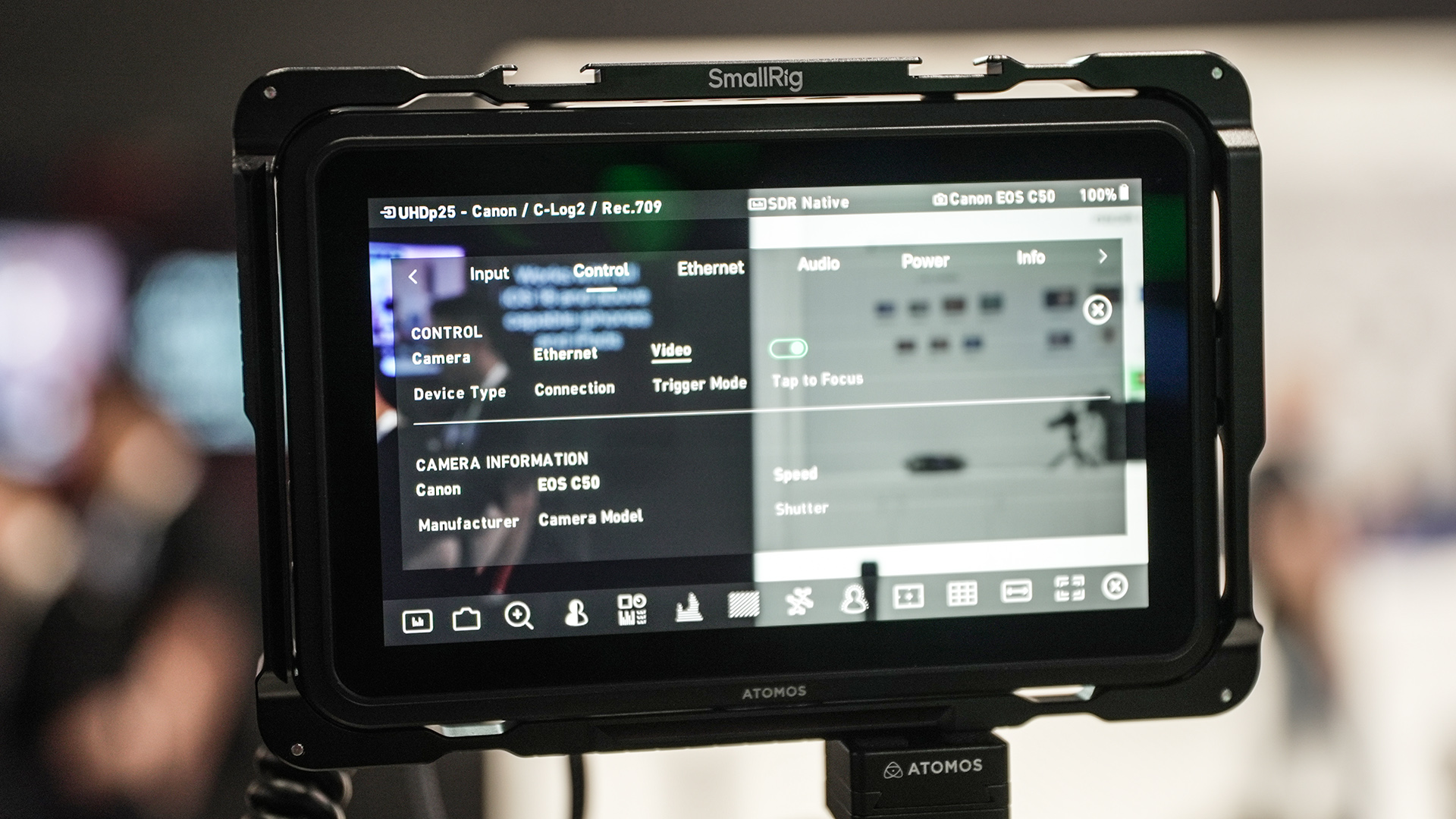 Màn hình giám sát ngoài và điều khiển camera: Atomos, Sony, Accsoon