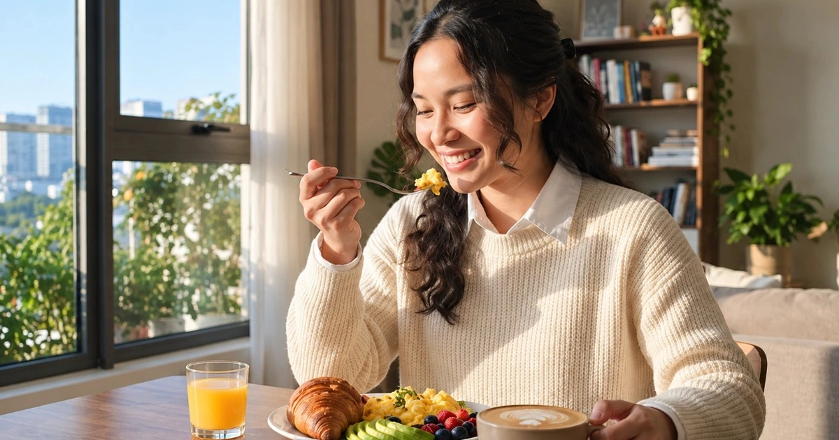 Thời điểm ăn sáng và 3 bữa chính tối ưu cho tuổi trung niên, cao tuổi