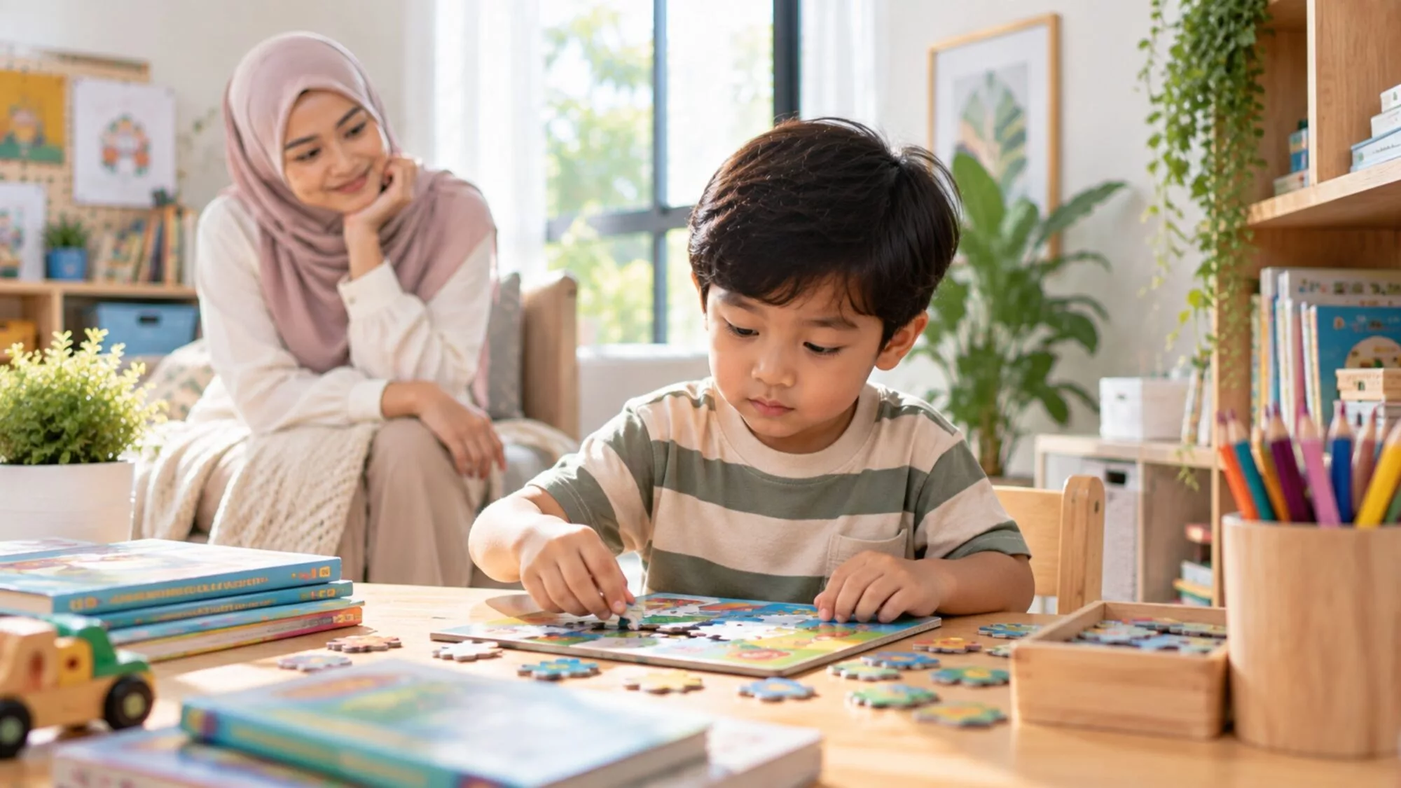 Enam Kemahiran Asas Sebelum Anak Masuk Prasekolah