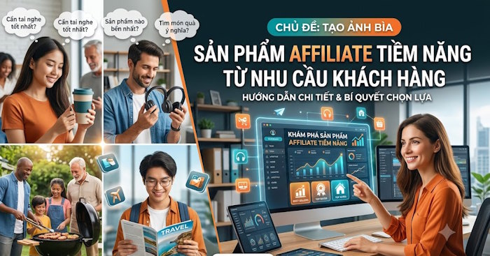 Tìm sản phẩm affiliate tiềm năng bằng AI từ nhu cầu khách hàng