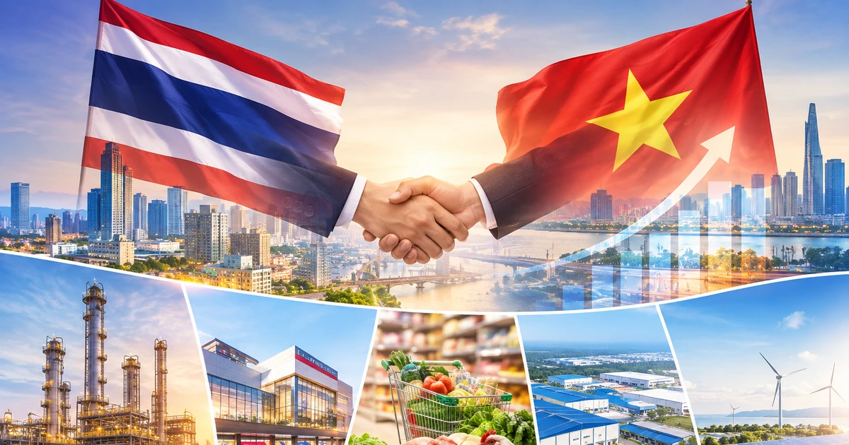 Doanh nghiệp Thái Lan tăng tốc mở rộng tại Việt Nam: Ngành nào dẫn dắt?