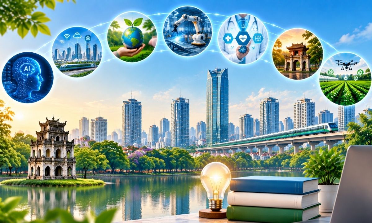 Hà Nội ưu tiên AI và công nghệ xanh: cơ hội mở cho startup