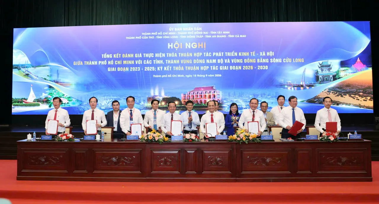TP.HCM dẫn dắt chuỗi giá trị vùng Đông Nam Bộ và Đồng bằng sông Cửu Long