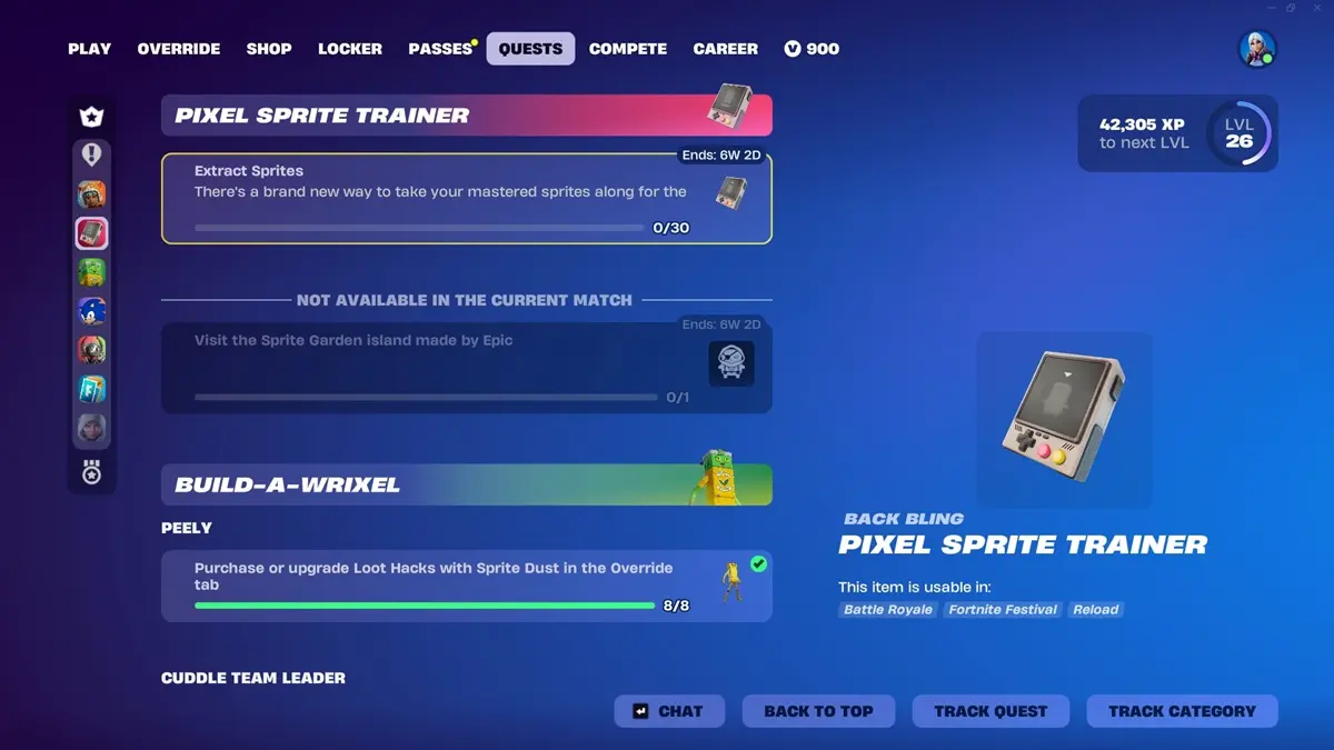 Hướng dẫn nhận Pixel Polli Skin và vật phẩm miễn phí trong Fortnite