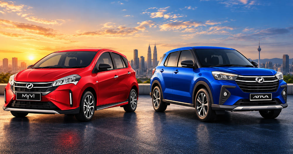 Perodua Ativa X RM53k vs Myvi H: SUV Segmen-B atau Hatchback Lebih Berbaloi?
