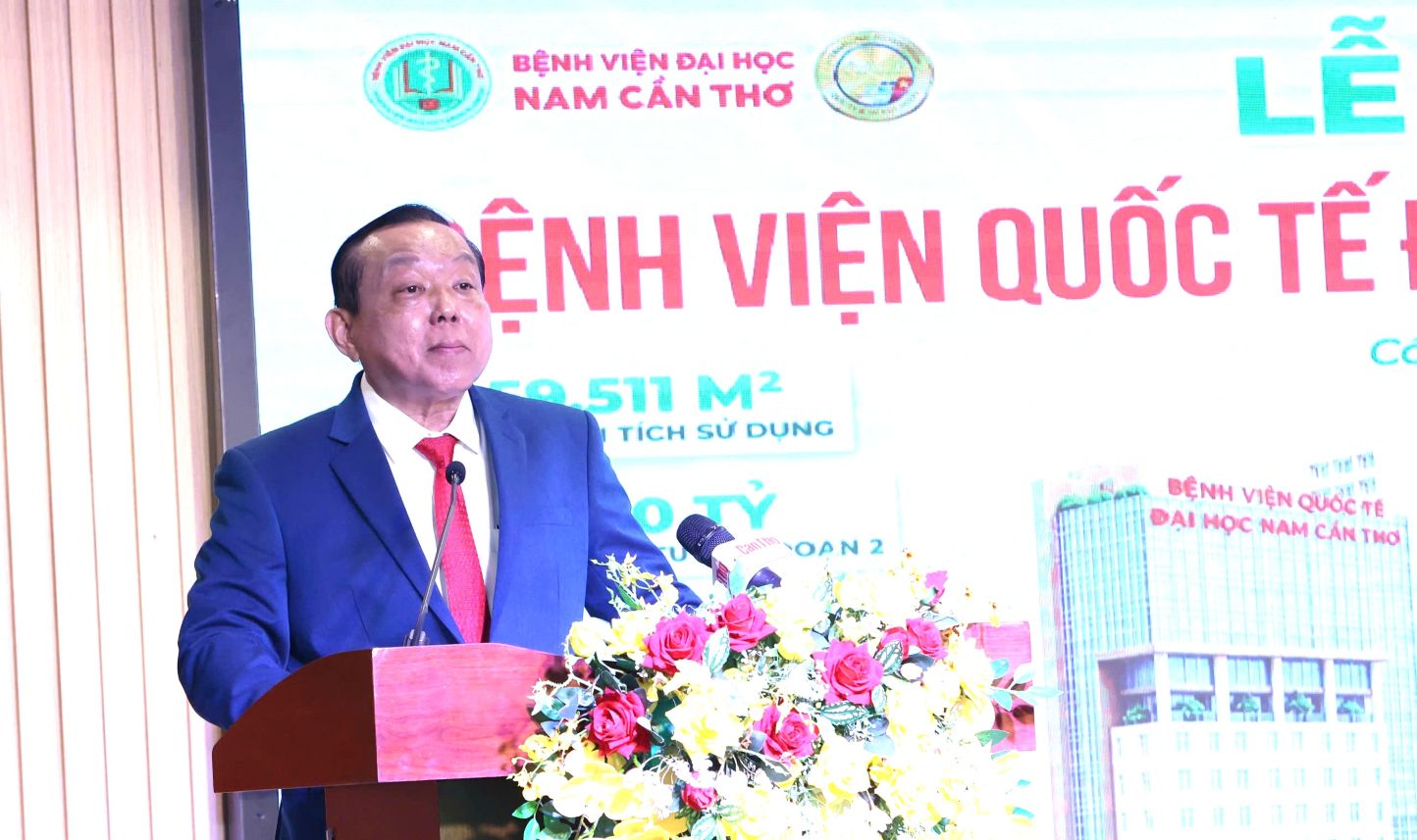 Bệnh viện Quốc tế Đại học Nam Cần Thơ giai đoạn 2: Bước nhảy hạ tầng y tế vùng Tây Nam Bộ