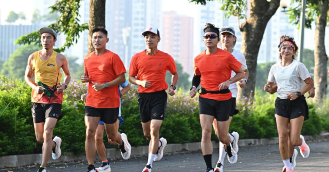 ASICS ra mắt RISE & SHINE tại Pocari Sweat Run