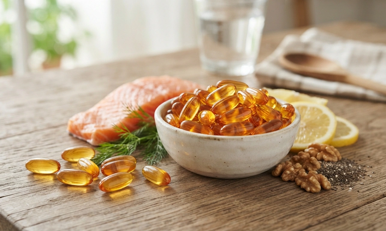 Chọn viên Omega-3 đúng cách cho phụ nữ sau 40
