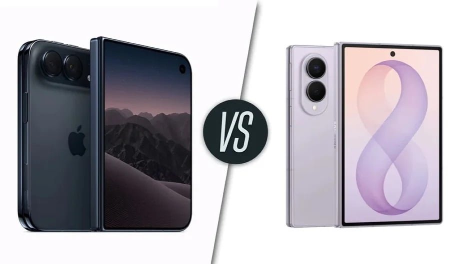 Galaxy Z Fold 8 vs iPhone Duo: chọn thiết kế smartphone gập nào?