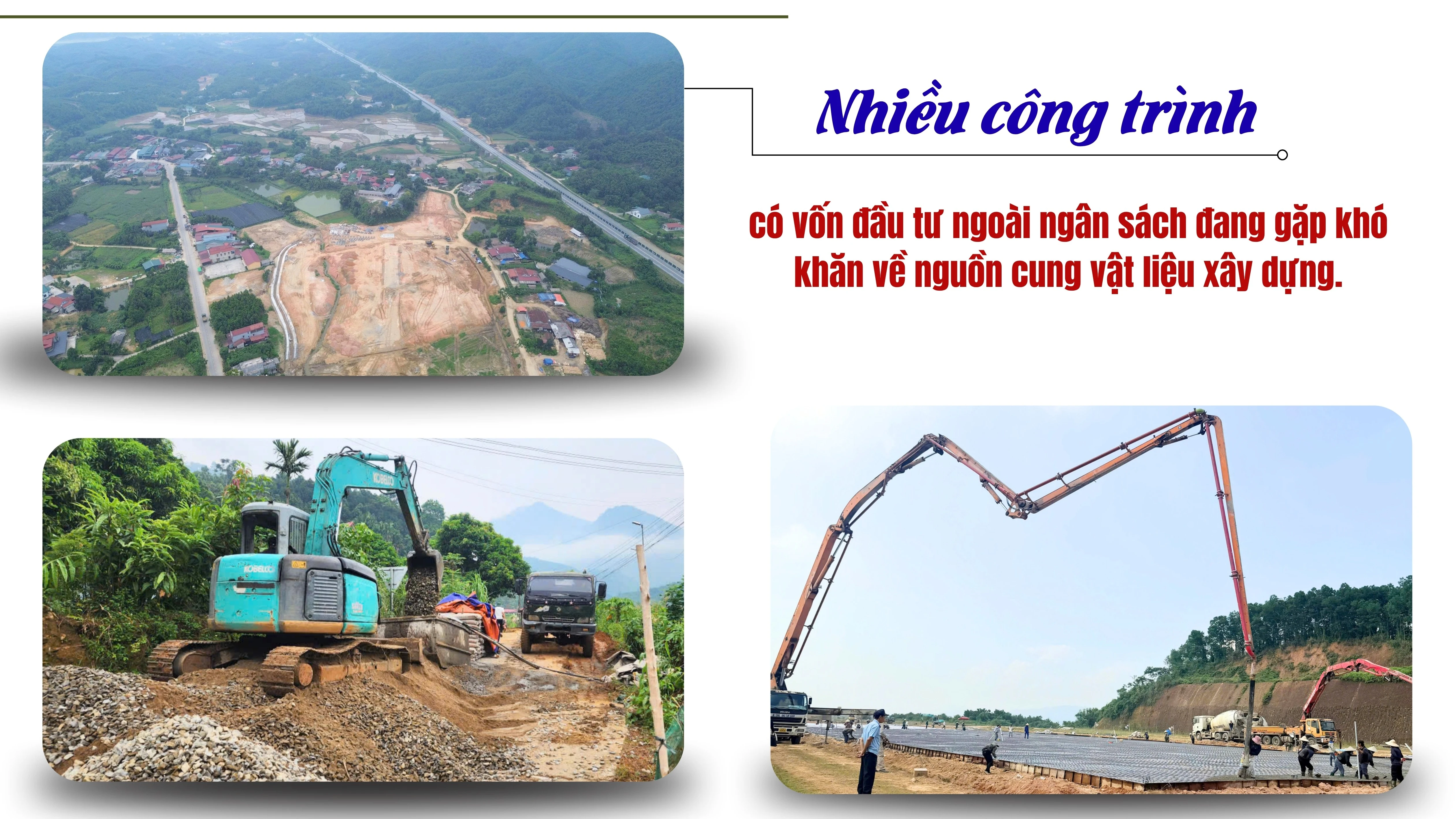 Thiếu đá xây dựng: vòng luẩn quẩn giữa giá cố định và chi phí tăng
