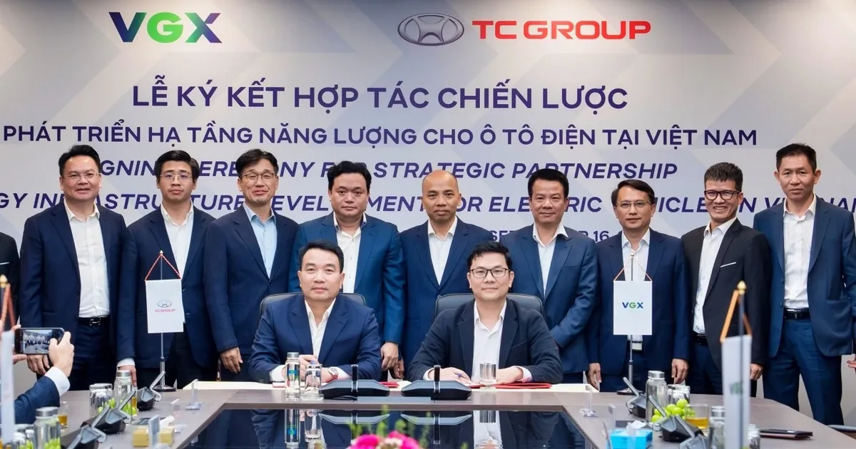 TC Group và VGX xây dựng mạng lưới trạm sạc dùng chung