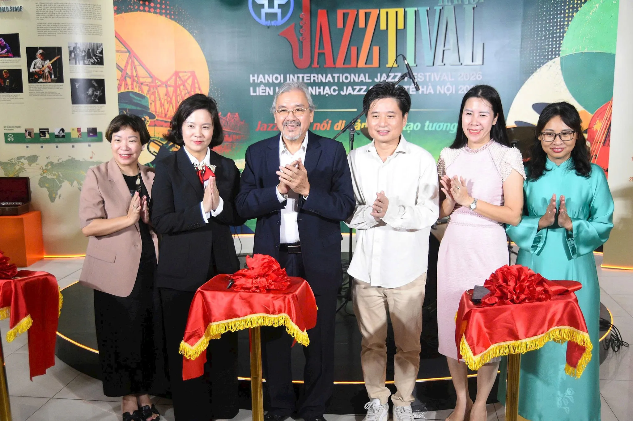 Hanoi Jazztival khai mạc với triển lãm Jazz & Phố: khi di sản bước ra đường phố
