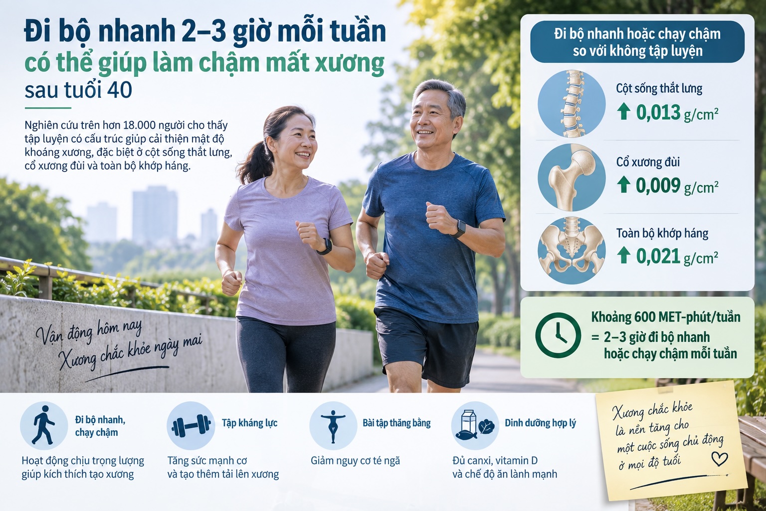 Tốc độ đi bộ: chỉ số sức khỏe âm thầm quyết định tuổi thọ