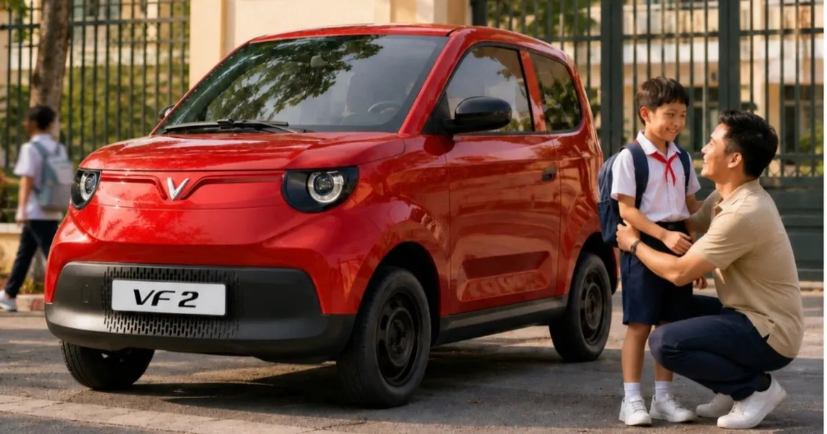 VinFast VF 2: Nâng cấp từ xe máy lên xe điện thành phố hợp lý nhất
