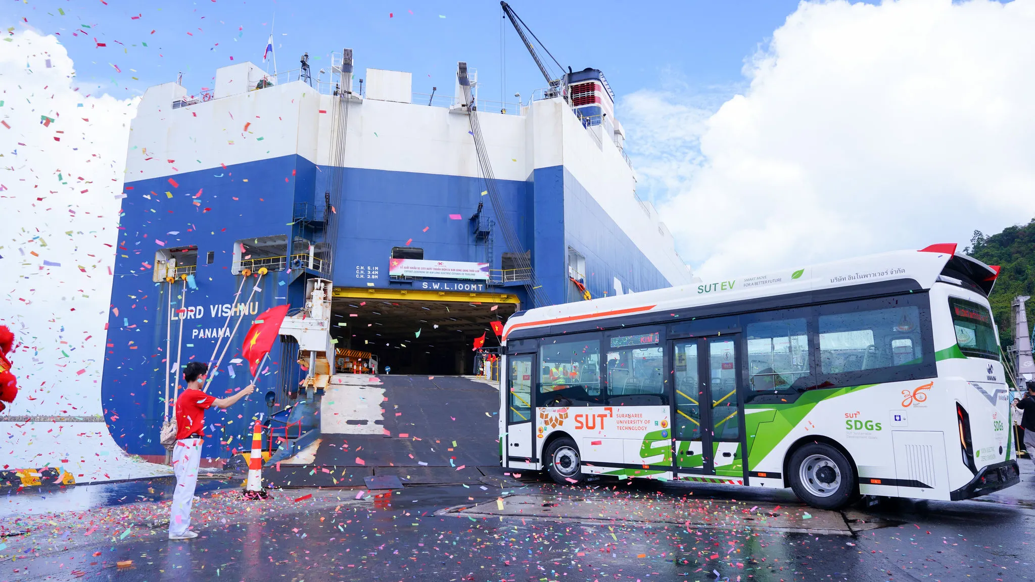Xe bus điện Việt Nam tiến vào thủ phủ ô tô Đông Nam Á