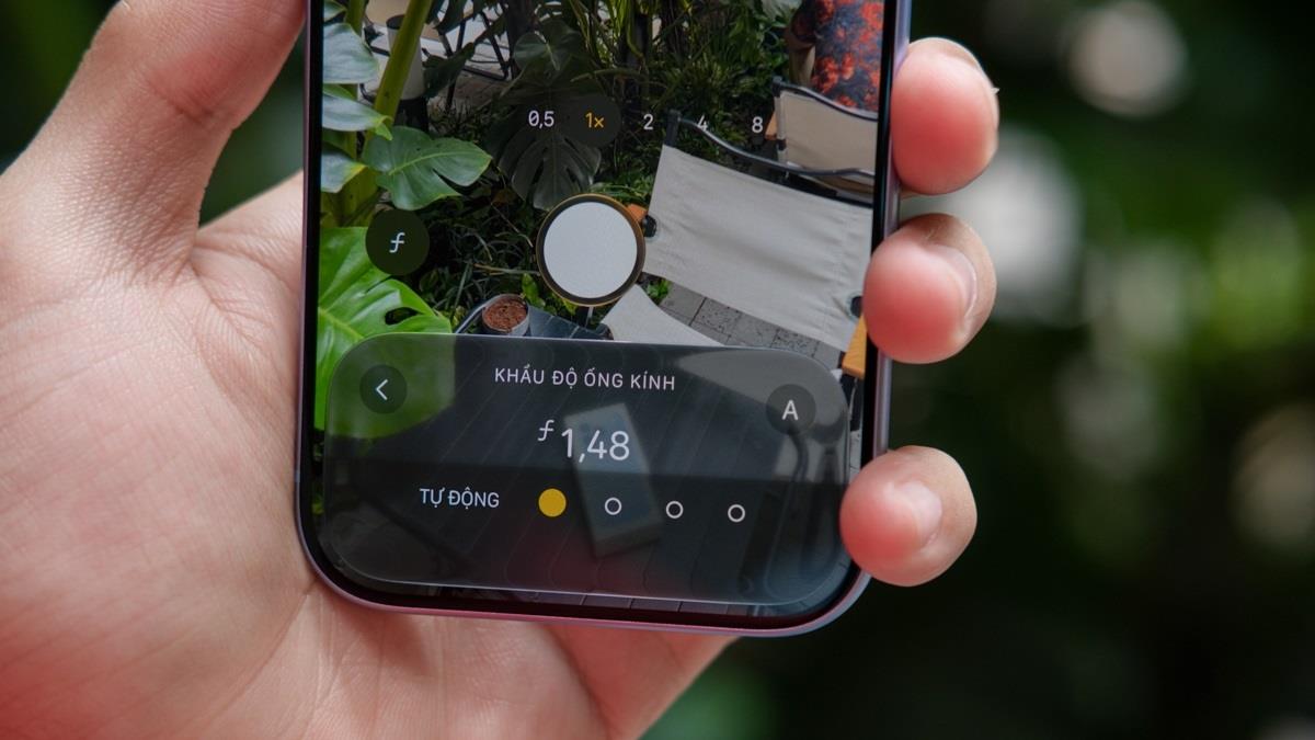 Khẩu độ tùy chỉnh trên iPhone Pro: hướng dẫn và ứng dụng thực tế