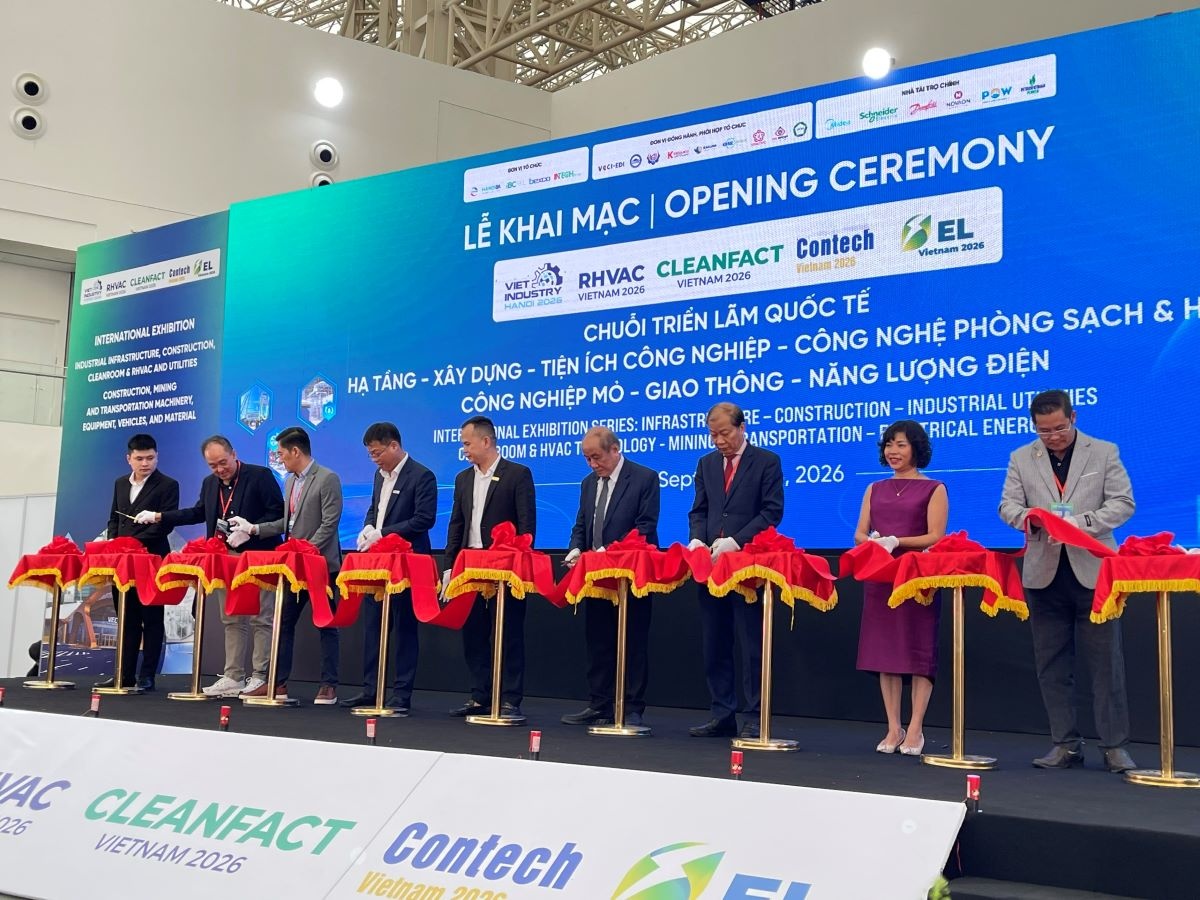 Contech Vietnam: Nơi hội tụ công nghệ xây dựng và năng lượng Đông Nam Á